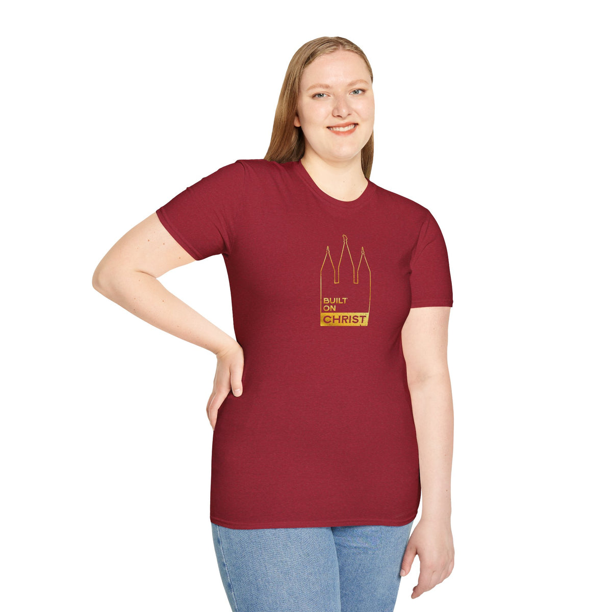 Built On Christ t-shirt